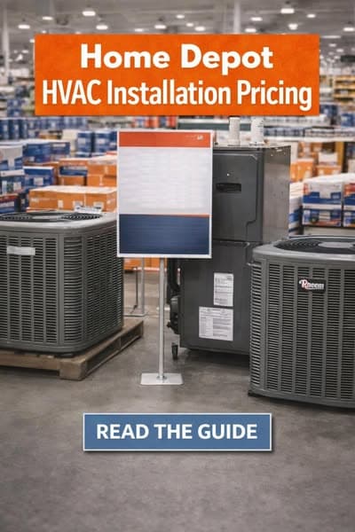 How Much Does Home Depot HVAC Installation Cost in 2026?