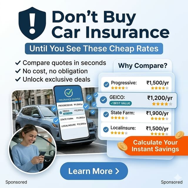 Best Car Insurance Deals in the USA (March 2026): Save Up to $500 Yearly